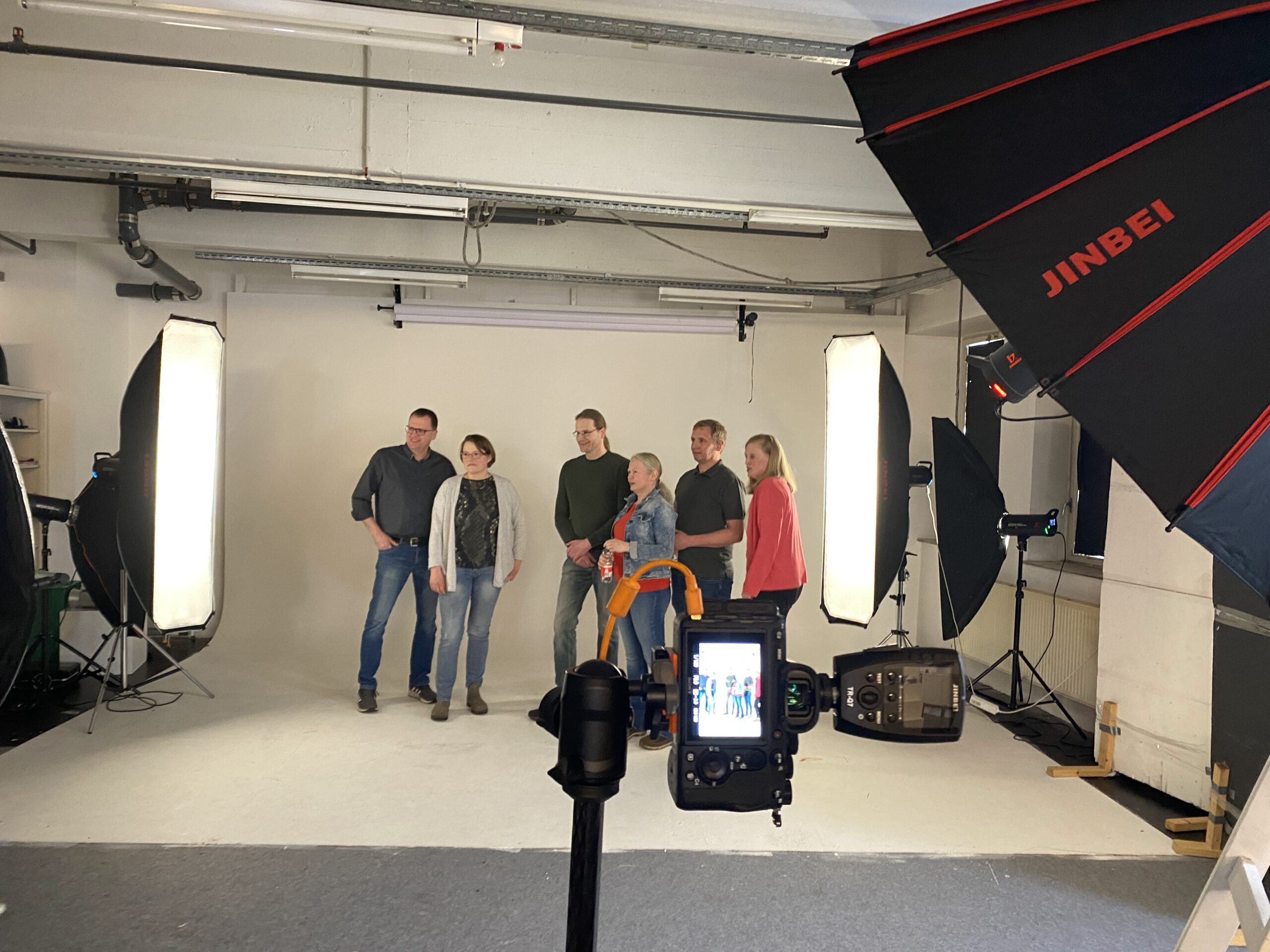 Studiofotografie mit Gruppen